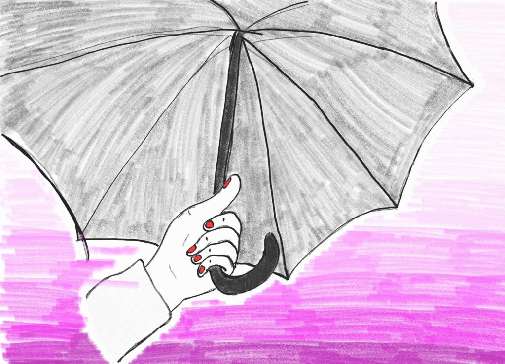 Nunca esqueça o guarda-chuva em casa
